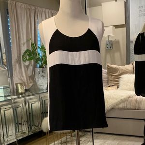 Rag and Bone two tone sleeveless top